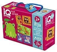 IQ игры для самых маленьких. Парочки. Угадай, чей малыш 2+ Запуск речи - купить в магазине Кассандра, фото, 4650388210674, 