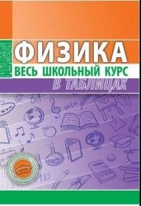Физика. Весь школьный курс в таблицах - купить в магазине Кассандра, фото, 9789855793329, 