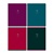 Тетрадь 96л., А5, клетка BG "Monocolor. Bright color", тиснение фольгой - купить в магазине Кассандра, фото, 4690326250409, 