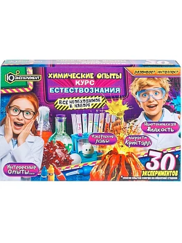 Набор опытов и экспериментов 30-в-1, 5 класс IQ Эксперимент - купить в магазине Кассандра, фото, , 