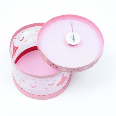 Коробка подарочная круглая, со светодиодом, Forever, 15х15х12 см 2947998- купить в магазине Кассандра, фото, 6900029479983, 