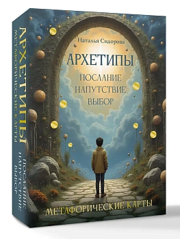 Архетипы: послание, напутствие, выбор. Метафорические карты - купить в магазине Кассандра, фото, 9785171758530, 