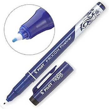 Линер пиши-стирай " Pilot " Erasable Frixion Fineliner для письма, скетчинга и рисования, 1,3мм, тол - купить в магазине Кассандра, фото, 4902505560484, 