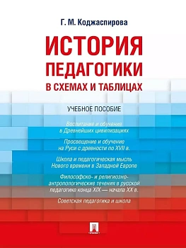 История педагогики в схемах и таблицах. Уч.пос.-М.:Проспект,2026. - купить в магазине Кассандра, фото, , 