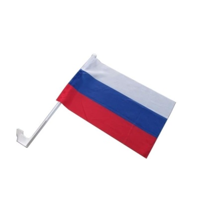 Флаг РФ 24*36см с автомобильным кронштейном- купить в магазине Кассандра, фото, 2000000005690, 
