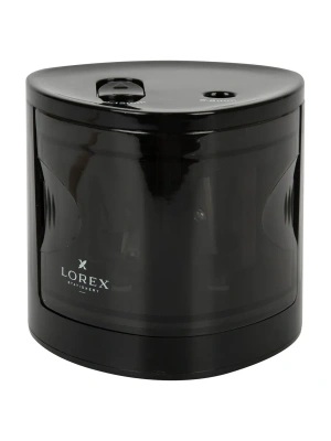 Точилка электрич. LOREX TOTAL BLACK, корпус пластик черн. с контейнером- купить в магазине Кассандра, фото, 4602723185024, 