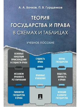 Теория государства и права в схемах и таблицах.Уч. пос.-М.:Проспект,2026. - купить в магазине Кассандра, фото, 9785392453009, 