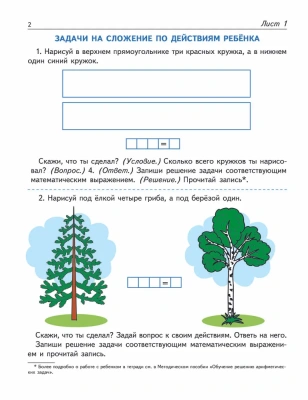 Я решаю арифметические задачи .Раб.тетр.5-7 лет.Цветная- купить в магазине Кассандра, фото, 9785994903834, 