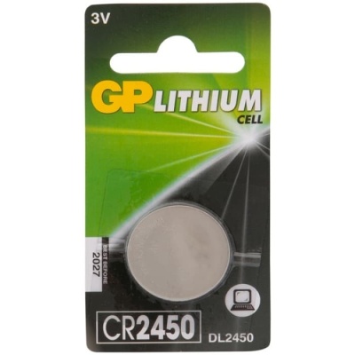 Батарейки GP Lithium CR2450 бл/1шт- купить в магазине Кассандра, фото, 4891199063916, 