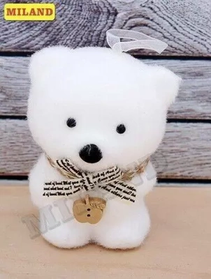 Новогоднее украшение Фигурка новогодняя Чудесный мишка, 10*5 см- купить в магазине Кассандра, фото, 4665306713380, 