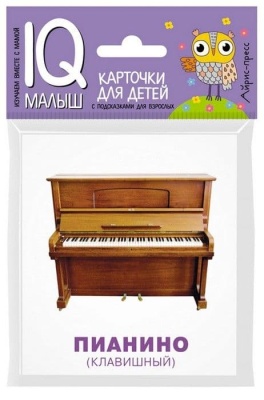 Умный малыш. Музыкальные инструменты. Набор карточек для детей.- купить в магазине Кассандра, фото, 9785811265084, 