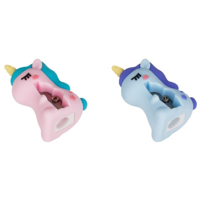 Точилка  MESHU, "Unicorn", 1 отверстие, ассорти- купить в магазине Кассандра, фото, 4680211512347, 