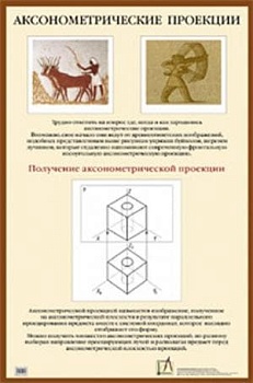 Аксонометрические проекции.Нагляд.пособия - купить в магазине Кассандра, фото, , 