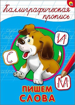 Прописи.Каллиграфическая пропись А4.Пишем слова - купить в магазине Кассандра, фото, 9785378264001, 